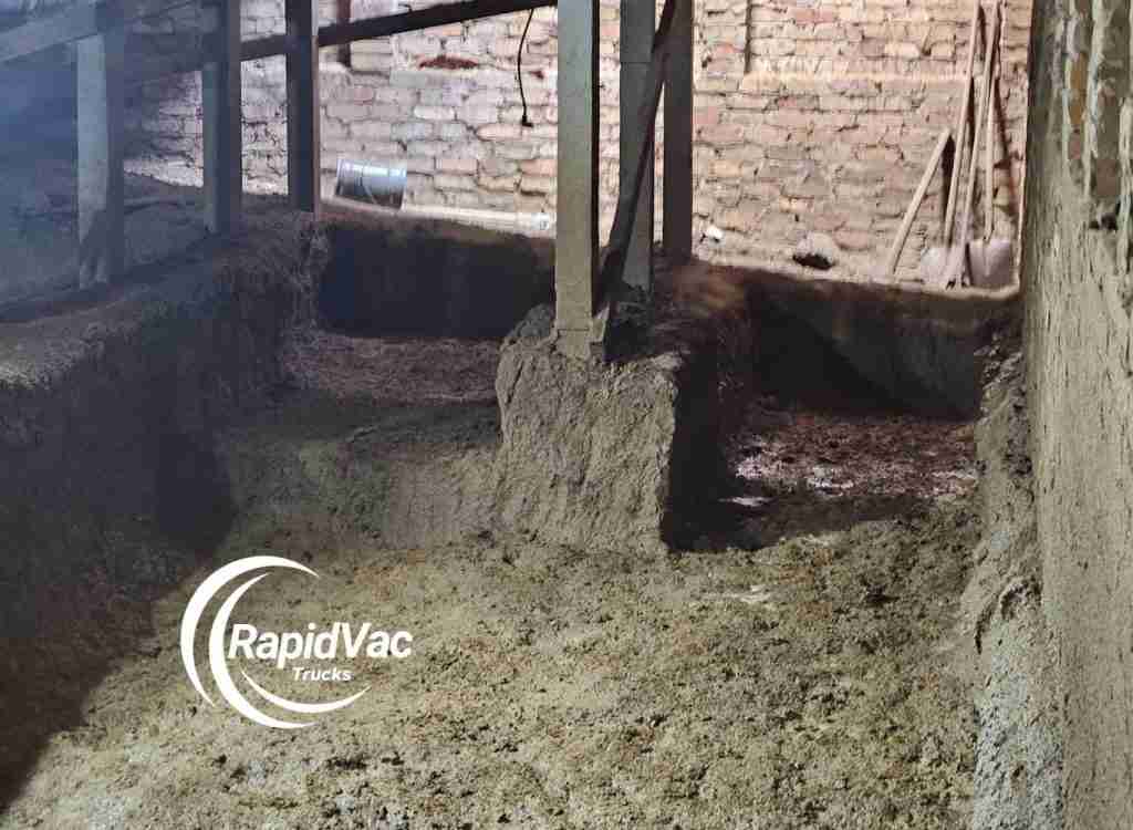 Preventative drain maintenance using hydro excavation technology.